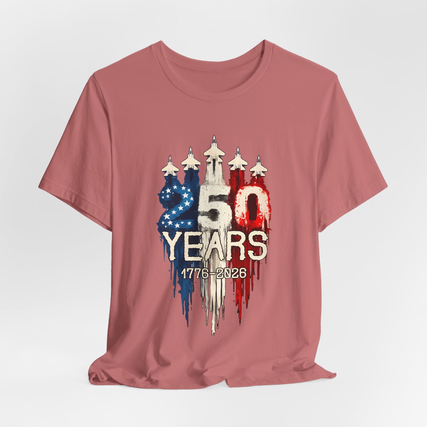 Independence 250th Anniversary Tee — "250 Years 1776–2026" Patriotic T-Shirt