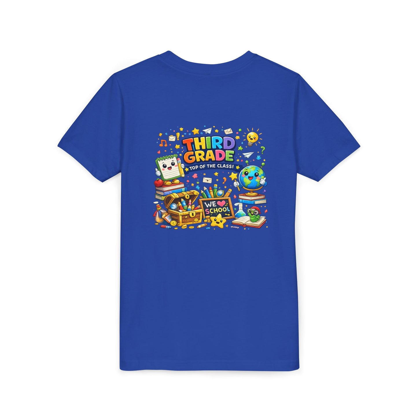 Third Grade Kids Tee — "Third Grade Out of the Classroom" Back-to-School Youth Shirt