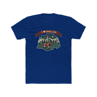 I Heart Dallas Tee — Vintage Dallas Skyline T-Shirt