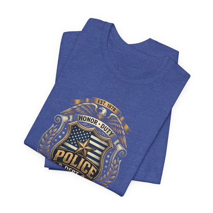 Police Badge 'Serving With Integrity' T-Shirt