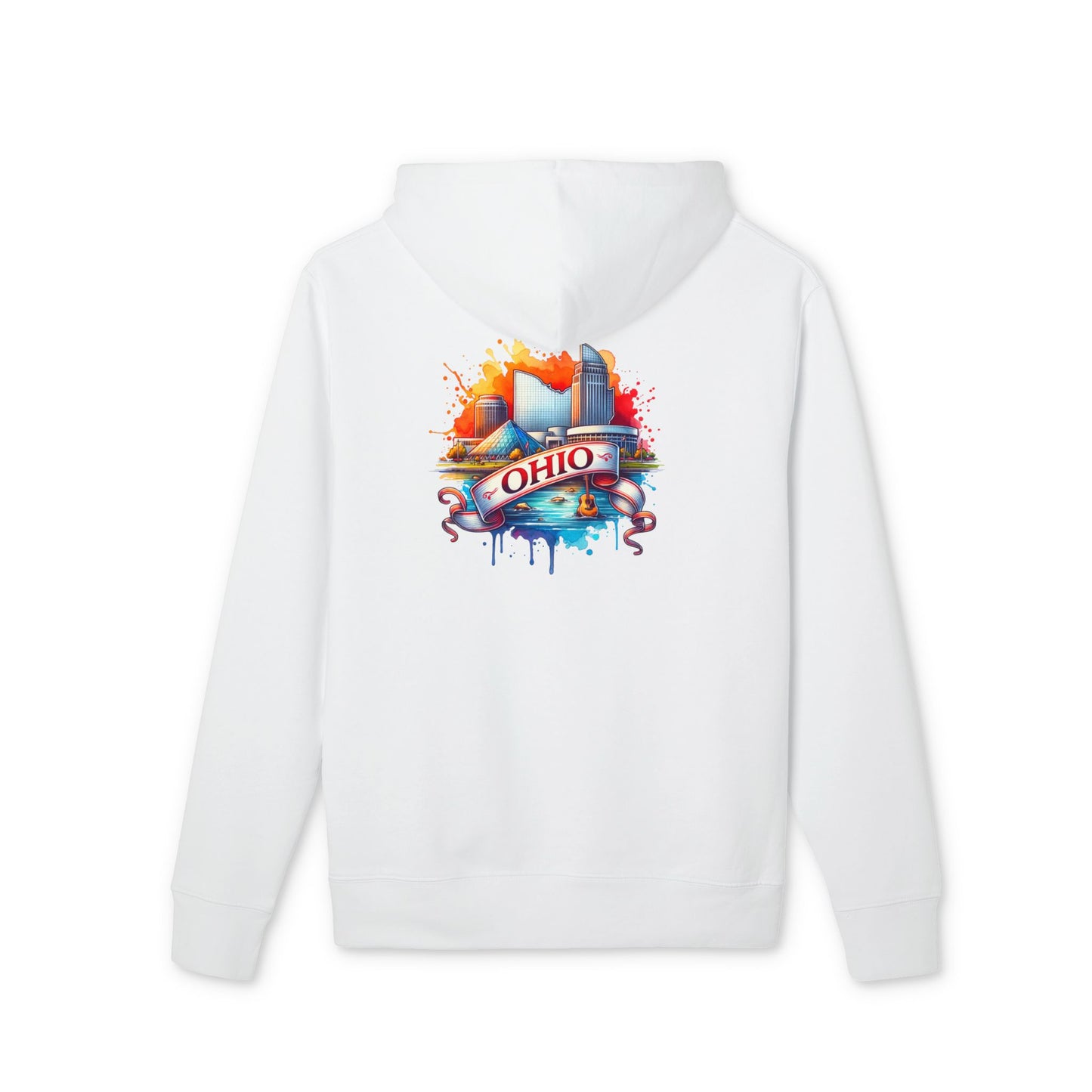 Ohio Skyline Hoodie — Colorful State Pride Pullover