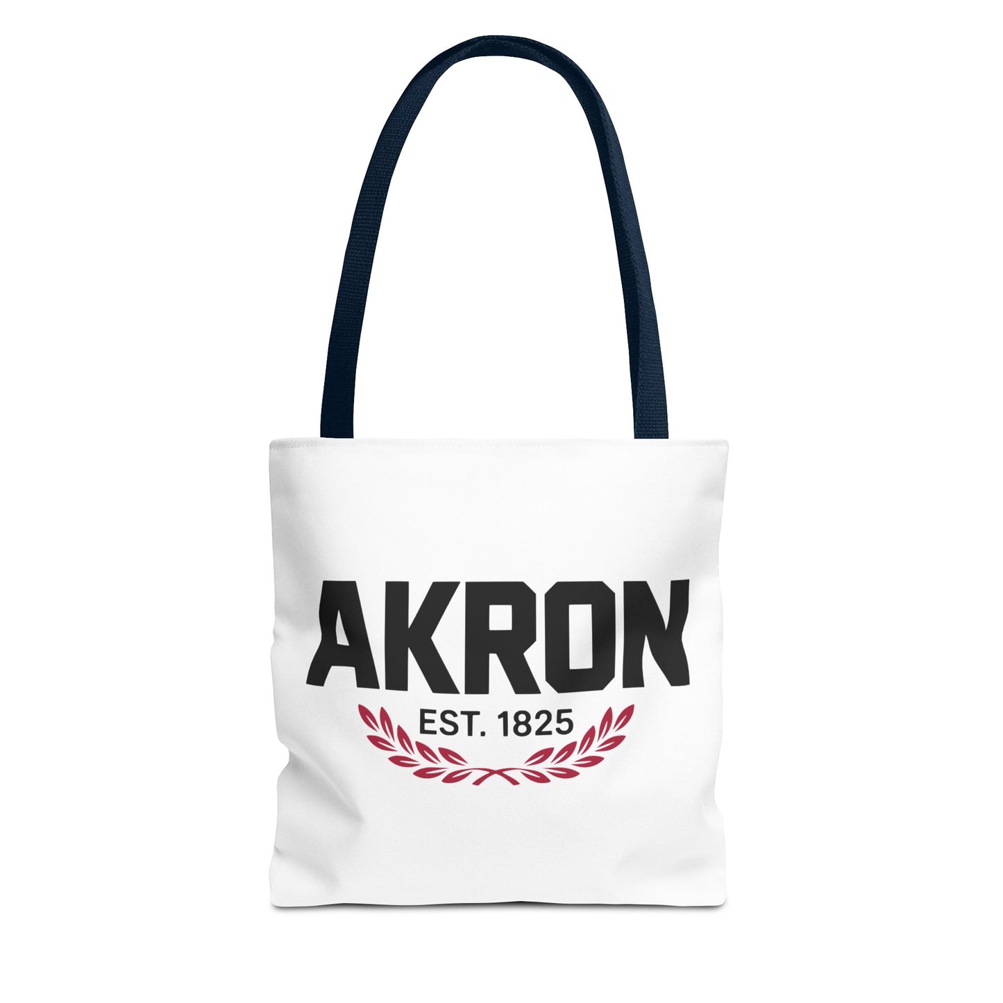Akron Est. 1825 Tote Bag — City Pride Canvas Tote