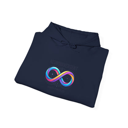 Neurodivergent Infinity Logo Hoodie | autistic pride, affirming
