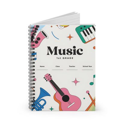 Spiral Notebook - Ruled Line