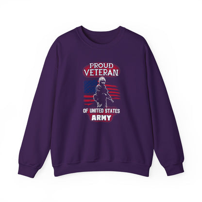 Proud Veteran of United States Army Sweatshirt