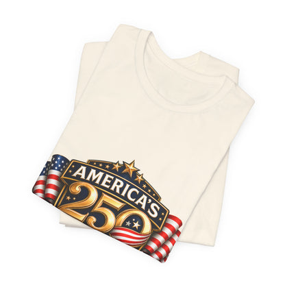 America's 250th Anniversary T-Shirt – 1776–2026 Patriotic USA Flag Tee