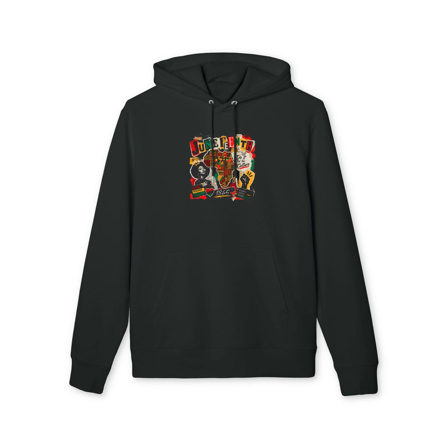 Juneteenth Celebration Hoodie — Black History Unity Graphic Pullover