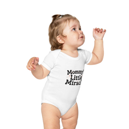 Mommy’s Little Miracle Baby Bodysuit – Newborn Infant Onesie