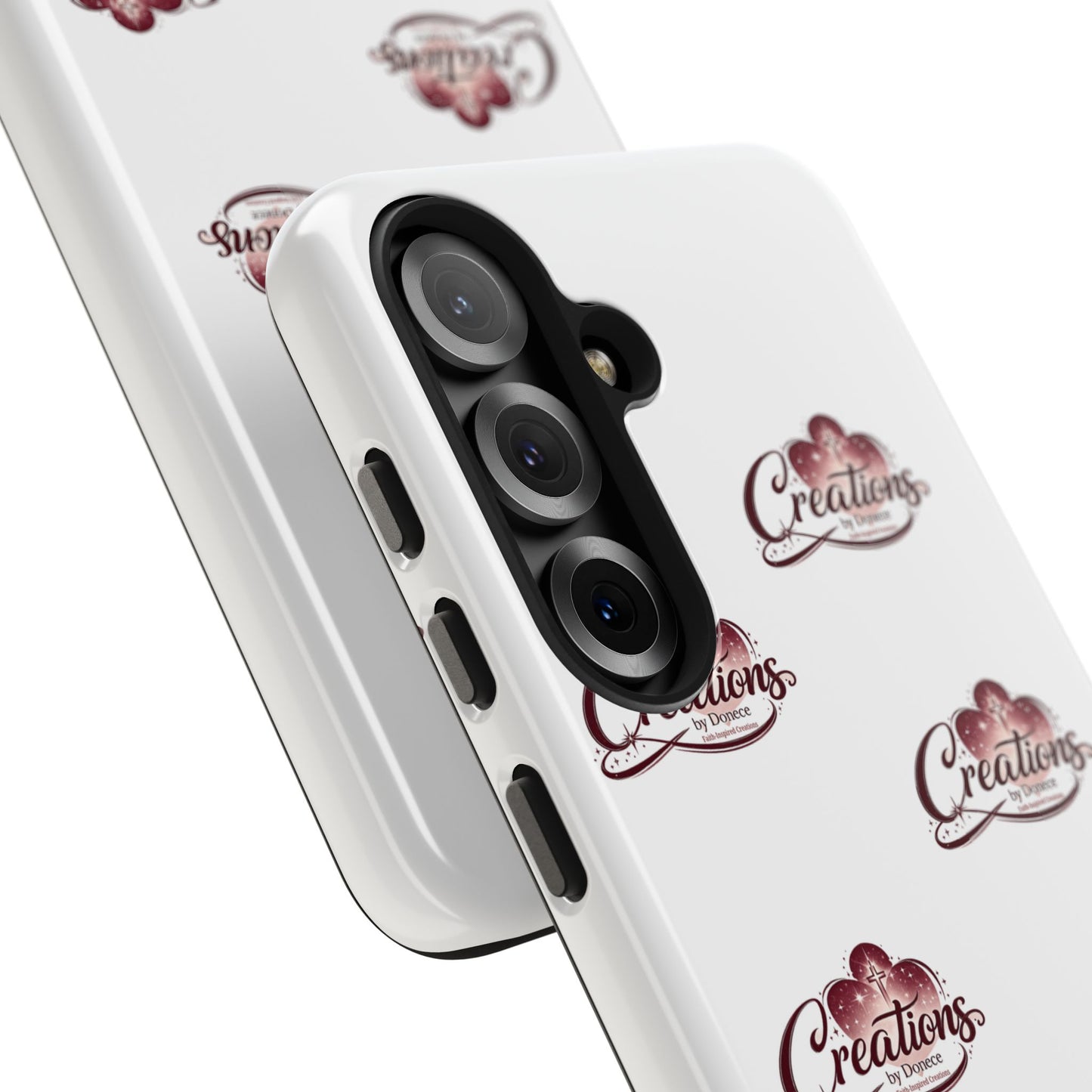 Logo Pattern Tough Phone Case — Creations Repeat Design