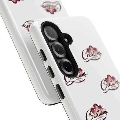 Logo Pattern Tough Phone Case — Creations Repeat Design