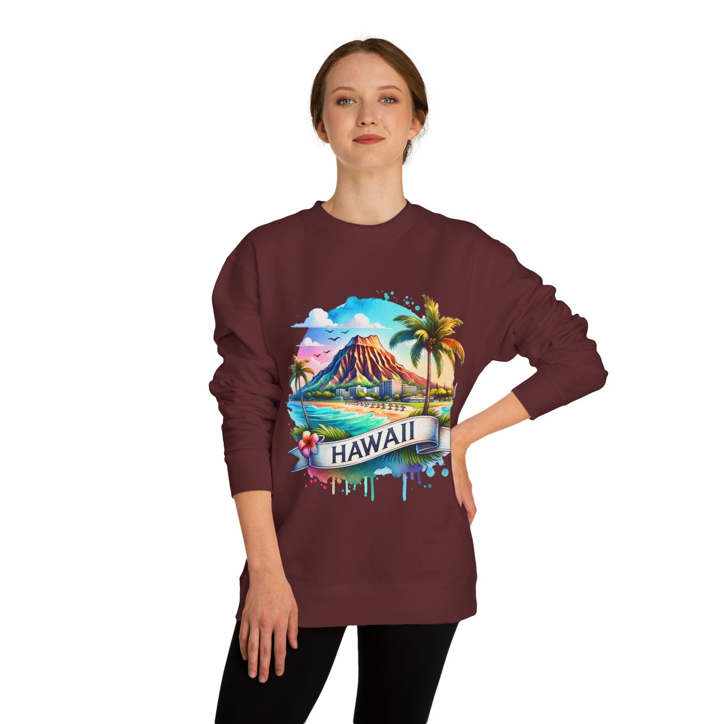 Hawaii Island Graphic Sweatshirt