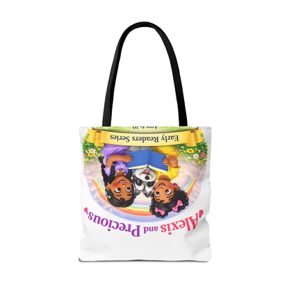Children's Tote Bag – "Alexis and Precious" Early Readers Book Design