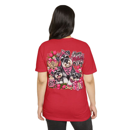Mother's Day Schnauzer T-Shirt — Happy Mother's Day Dog Mom Tee