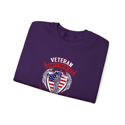 Veteran Tribute Thank My Brothers Who Never Came Back Sweatshirt