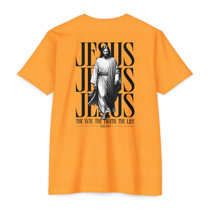 Jesus Graphic T‑Shirt — The Way The Truth The Life Faith Tee