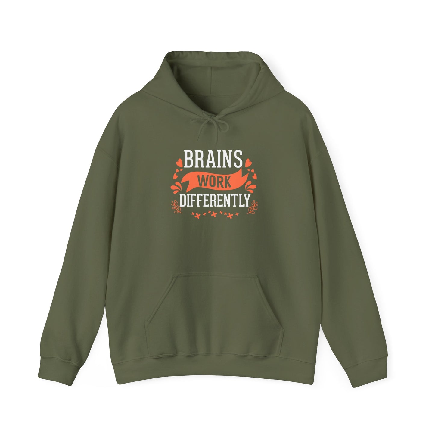 Brains Work Differently Hoodie