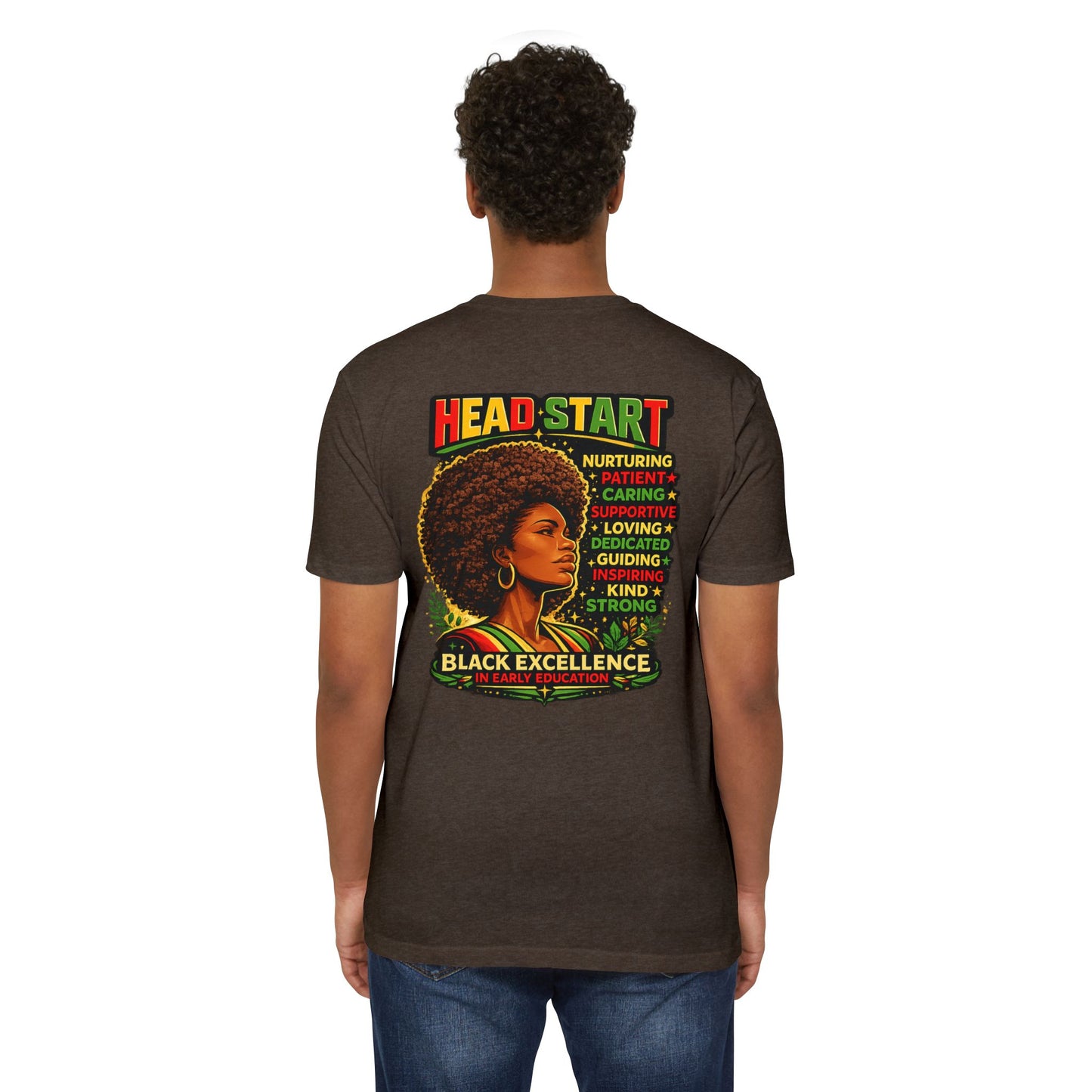 Head Start Black Excellence T-Shirt — Afrocentric Inspirational Graphic Tee