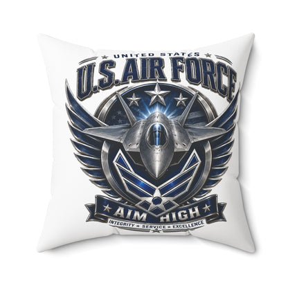 U.S. Air Force 'Aim High' Decorative Throw Pillow