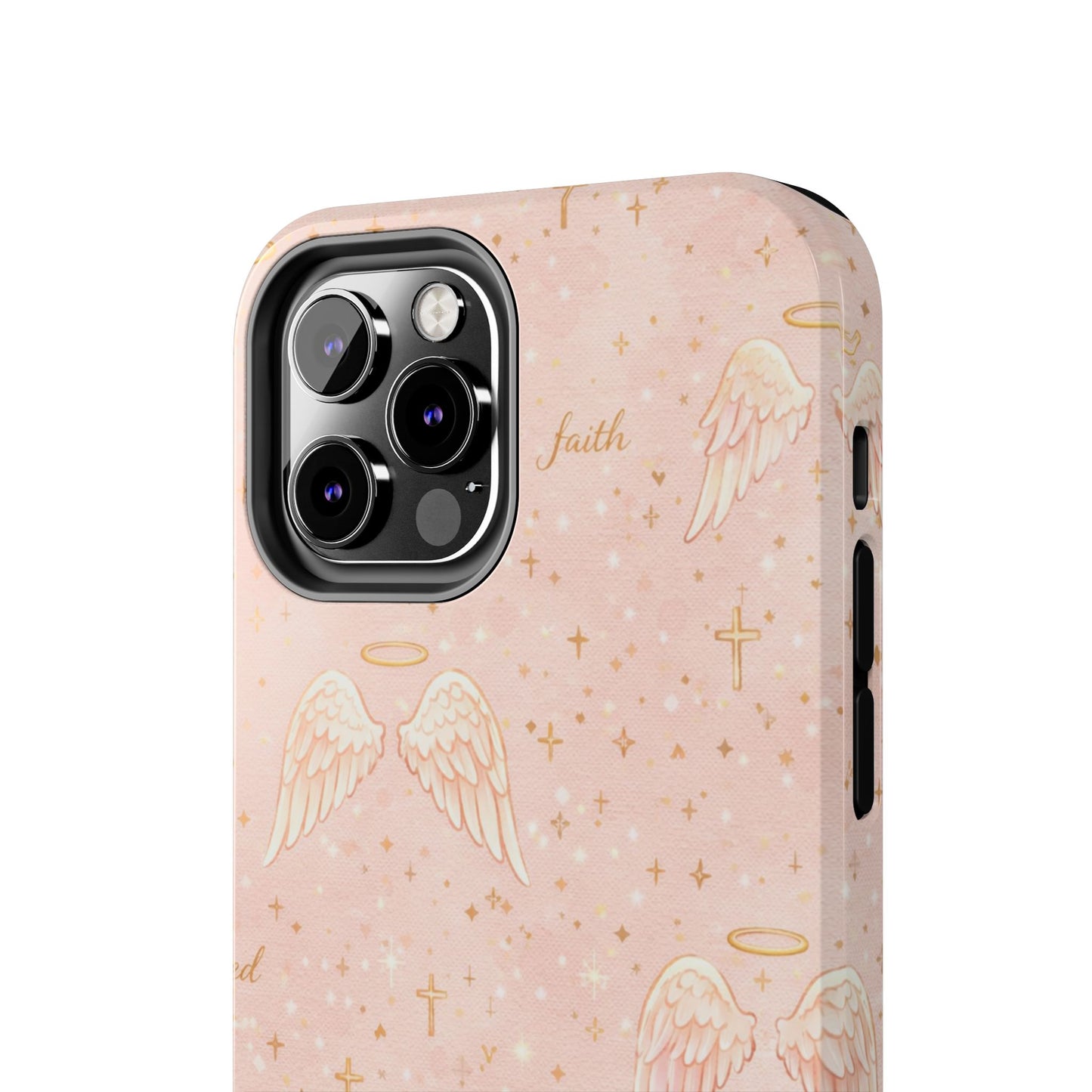 Faith & Grace Angels Phone Case | Christian floral iPhone Case