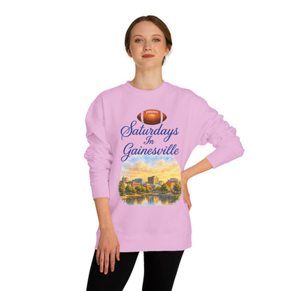 Saturdays in Gainesville Sweatshirt — Football City Skyline Crewneck