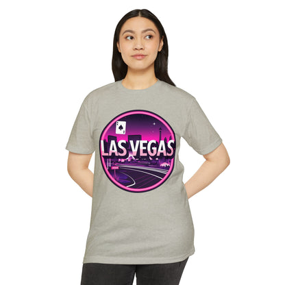 Las Vegas Retro Night Skyline T-Shirt