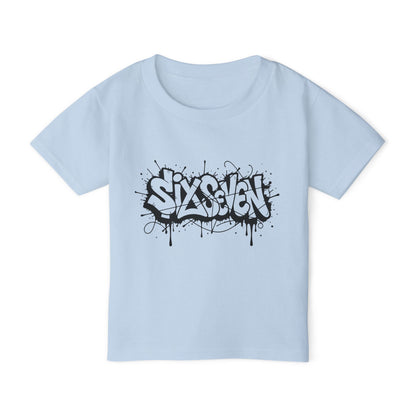 Toddler T-Shirt — Graffiti “SixSeven” Street Art Tee