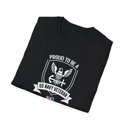 Proud to Be a US Navy Veteran T-Shirt