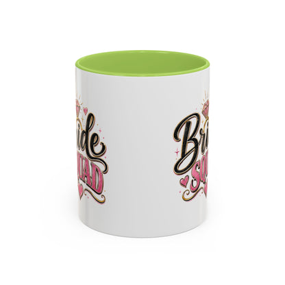 Bride Squad Coffee Mug — Bachelorette Party Gift, Bridal Shower Accent Mug