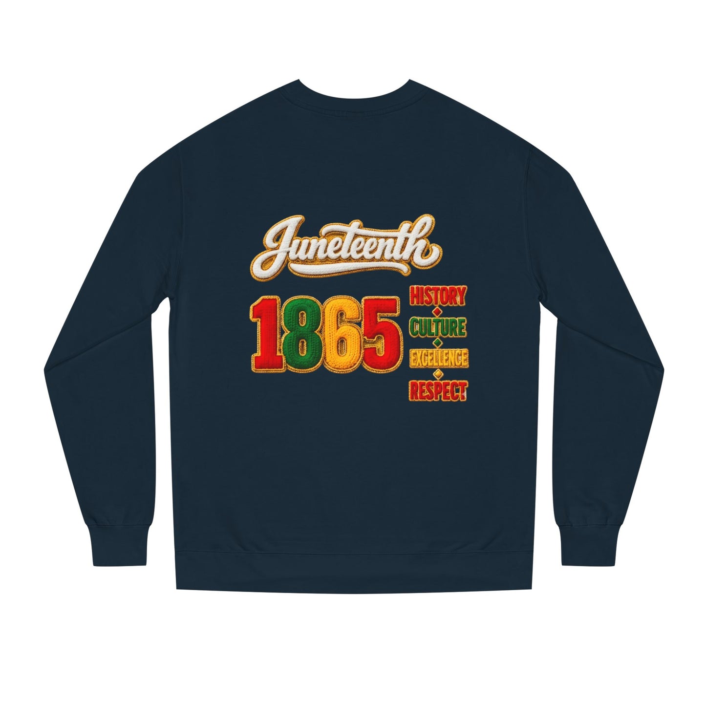 Juneteenth 1865 Sweatshirt — History • Culture • Resilience • Respect