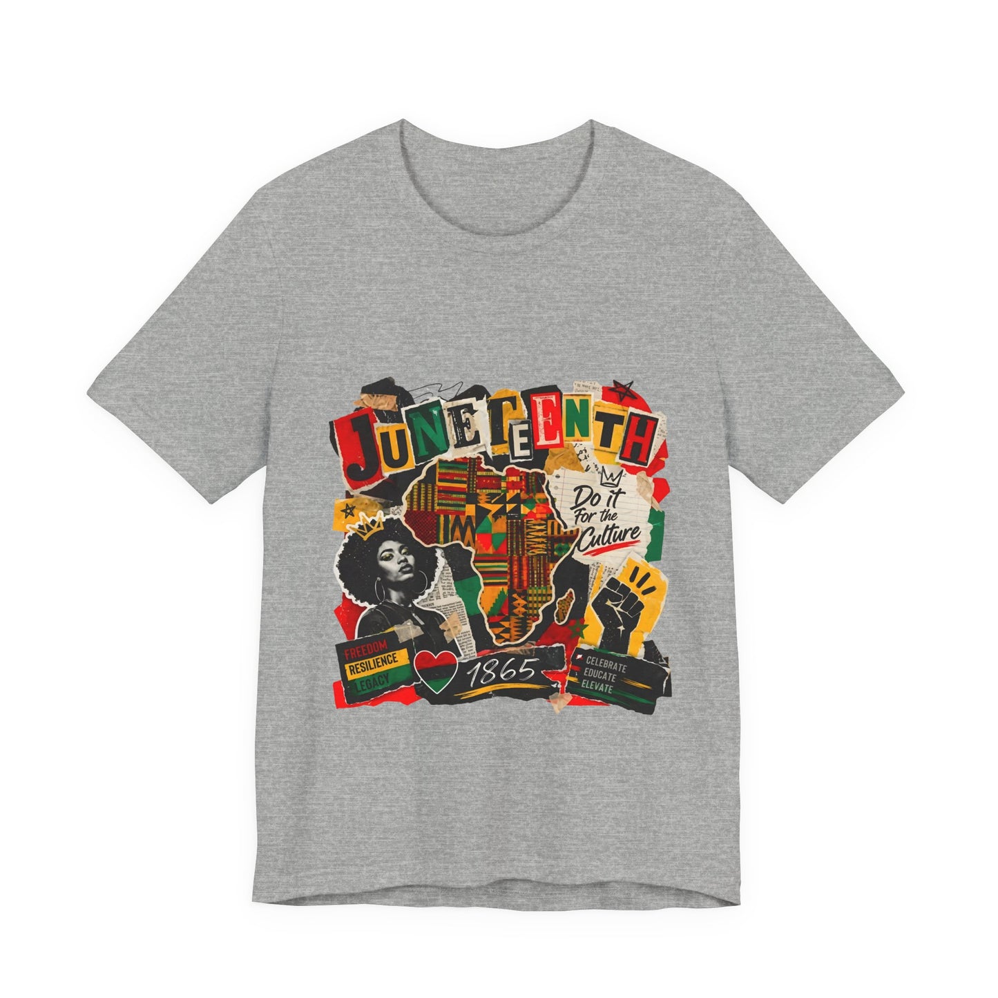 Juneteenth Celebration T-Shirt — "Do It For the Culture" Graphic Tee