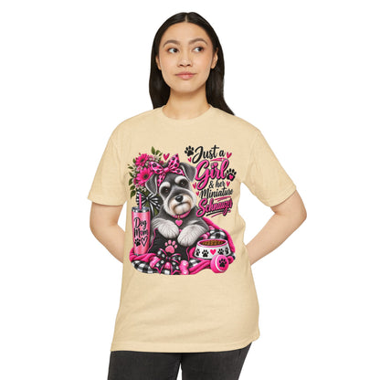 Just a Girl & Her Miniature Schnauzer T-Shirt