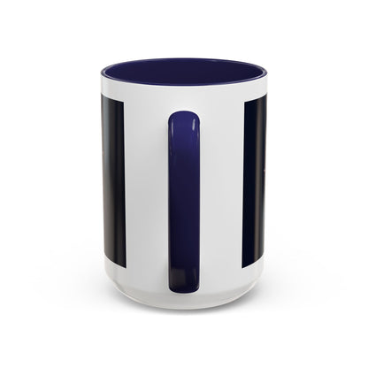USA 250 Years of Freedom Accent Coffee Mug — Patriotic 1776–2026 Fireworks Design (11/15oz)