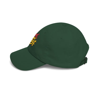 Dad Cap — 'And Now What' Retro Script Embroidered Baseball Hat