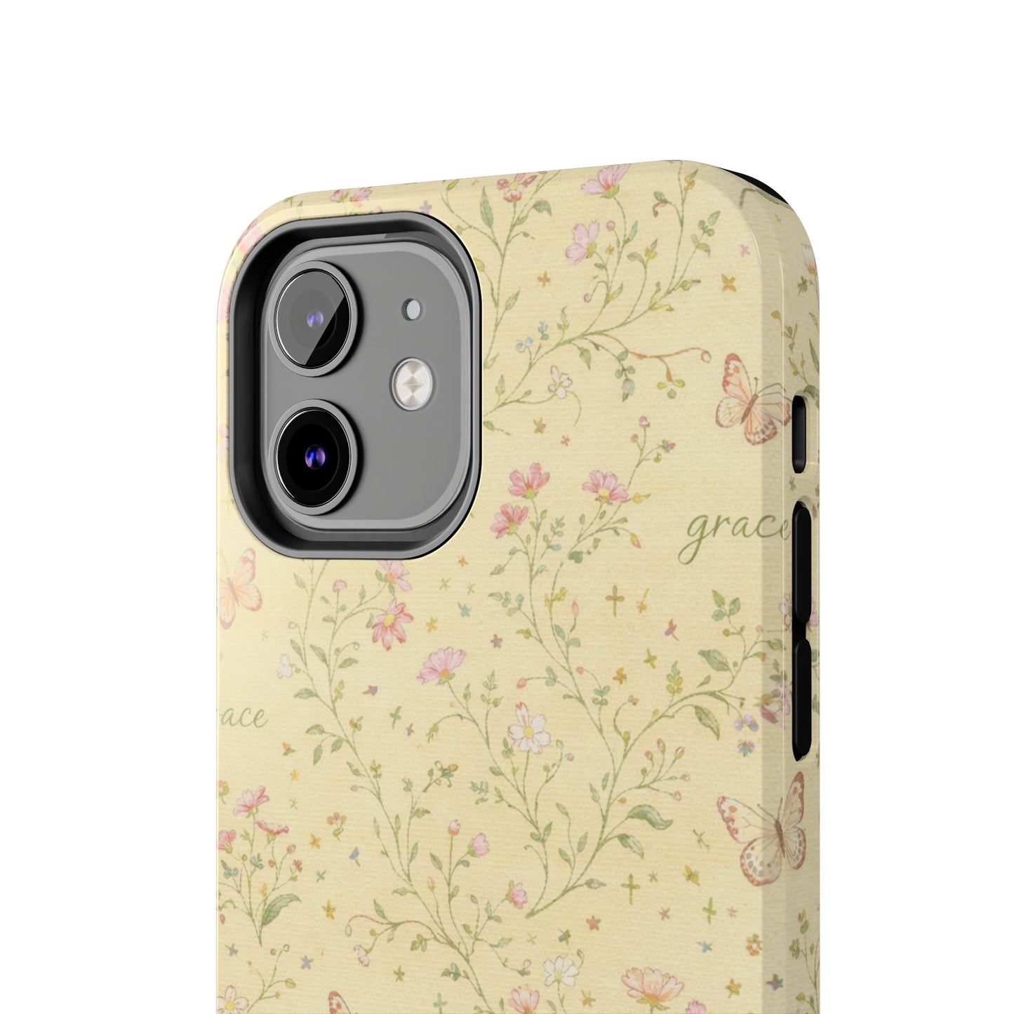 Soft Faith, Gentle Grace Phone Case | Christian floral iPhone Case