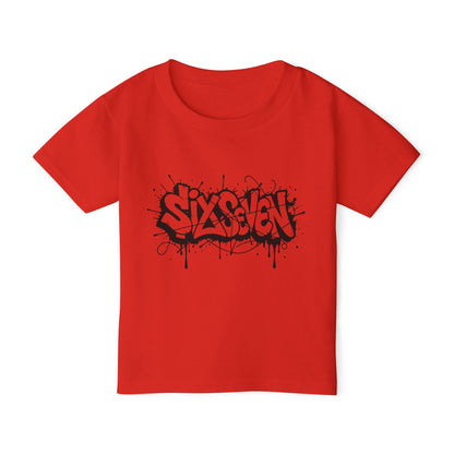 Toddler T-Shirt — Graffiti “SixSeven” Street Art Tee