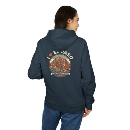 El Paso Hoodie – 'I  El Paso' Vintage Desert Graphic Pullover