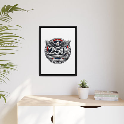 Matte Canvas, Framed (Multi-color)