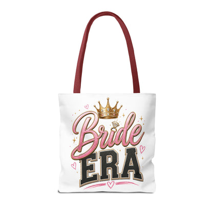 Bride Era Tote Bag — Bachelorette Bride Crown Tote for Bridal Shower & Wedding Weekend
