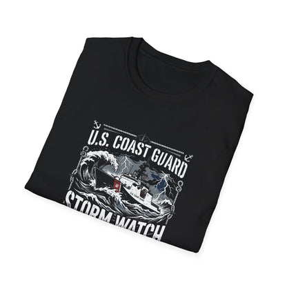 U.S. Coast Guard  Storm Watch Semper Paratus T-Shirt