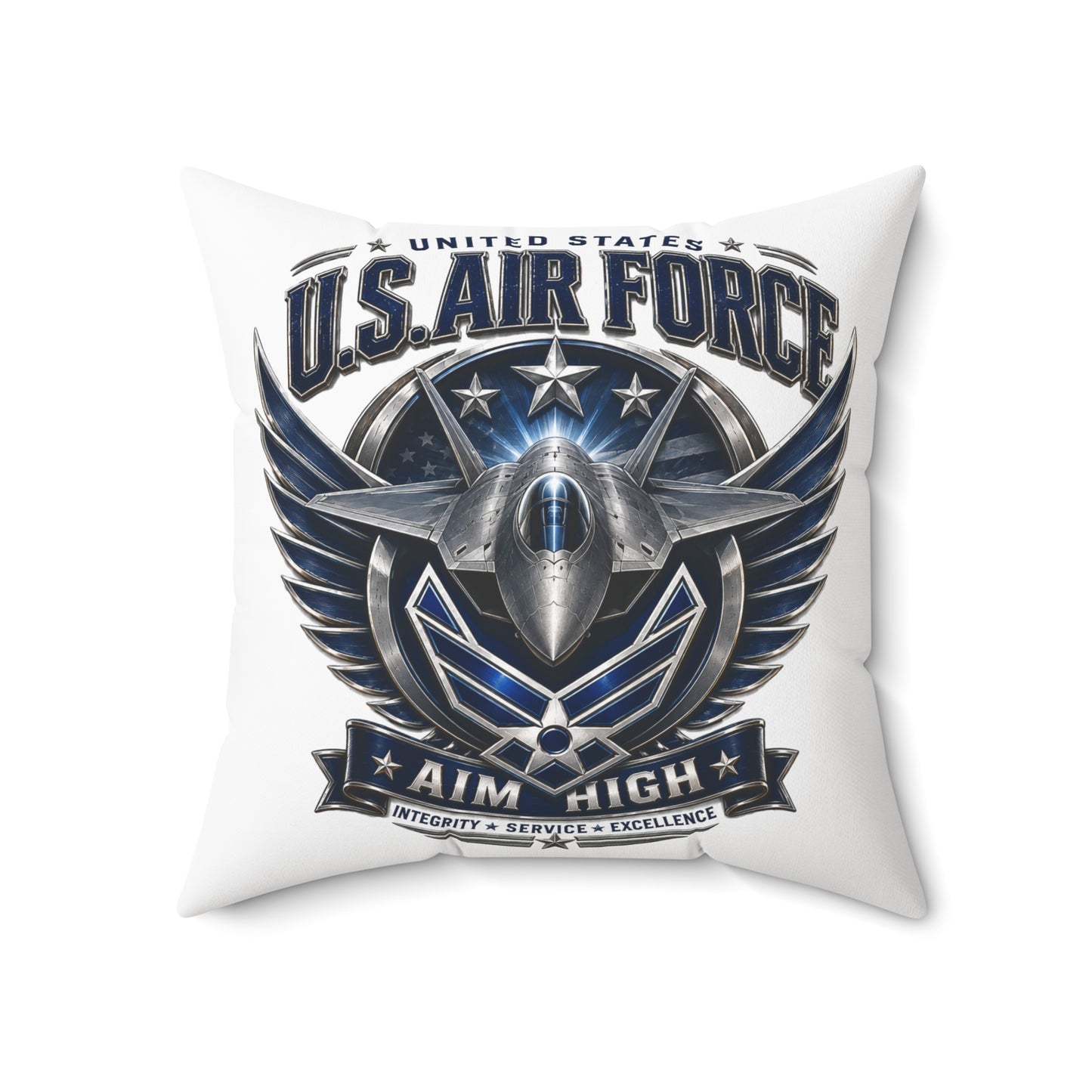 U.S. Air Force 'Aim High' Decorative Throw Pillow