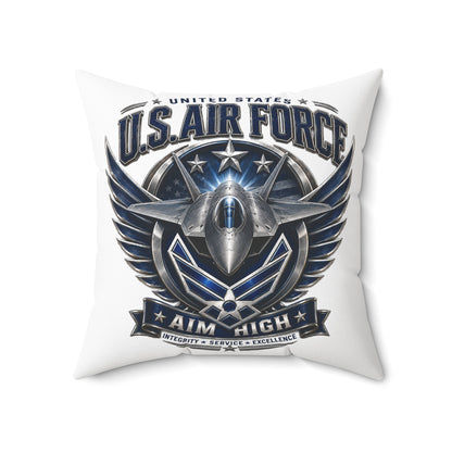 U.S. Air Force 'Aim High' Decorative Throw Pillow