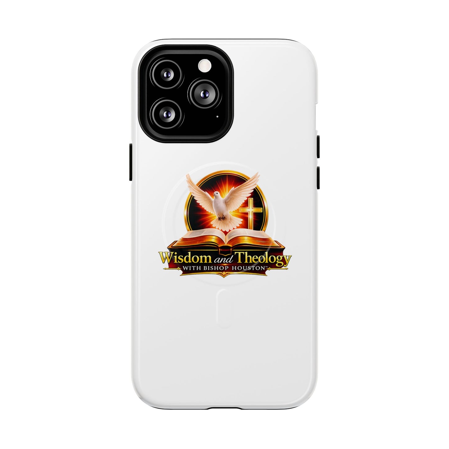 Wisdom and Theology Phone Case — Tough Magnetic Christian iPhone Cover