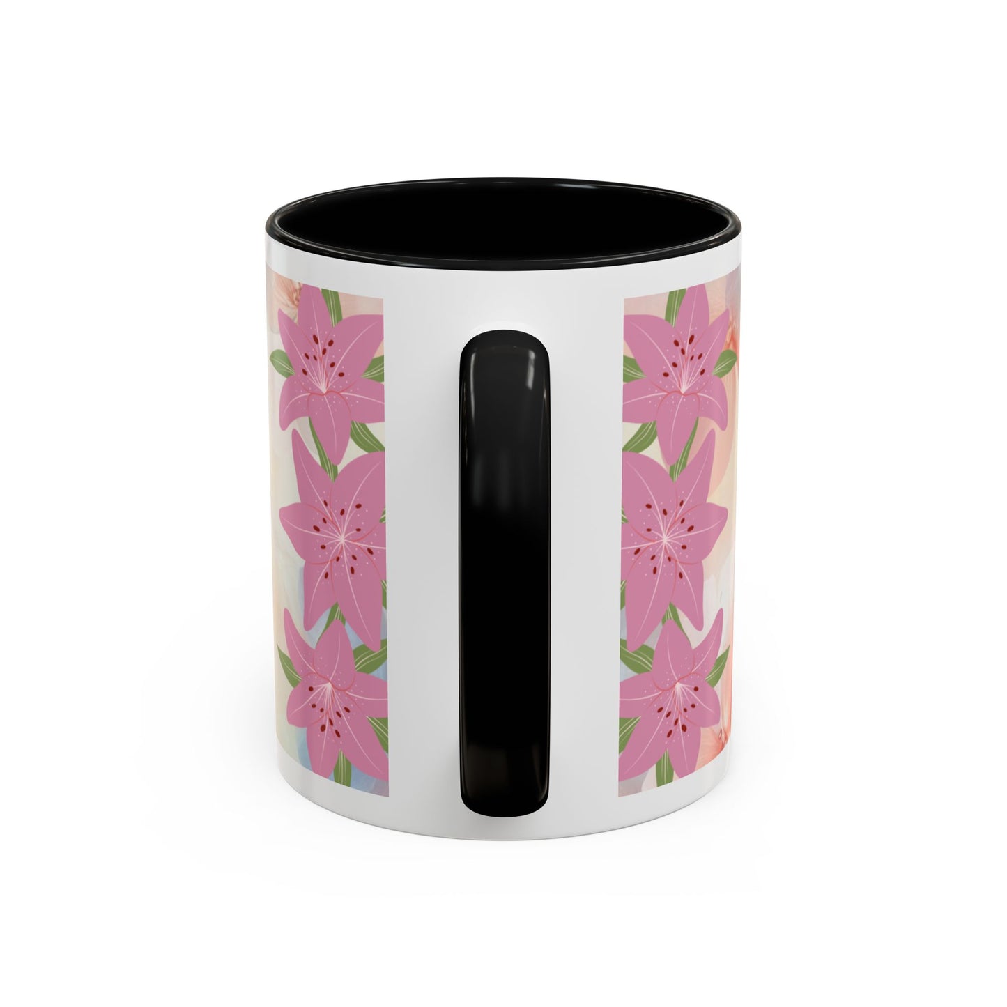 Mom Acronym Coffee Mug — "MOM: Magical • One-of-a-Kind • Motivator" Floral Accent