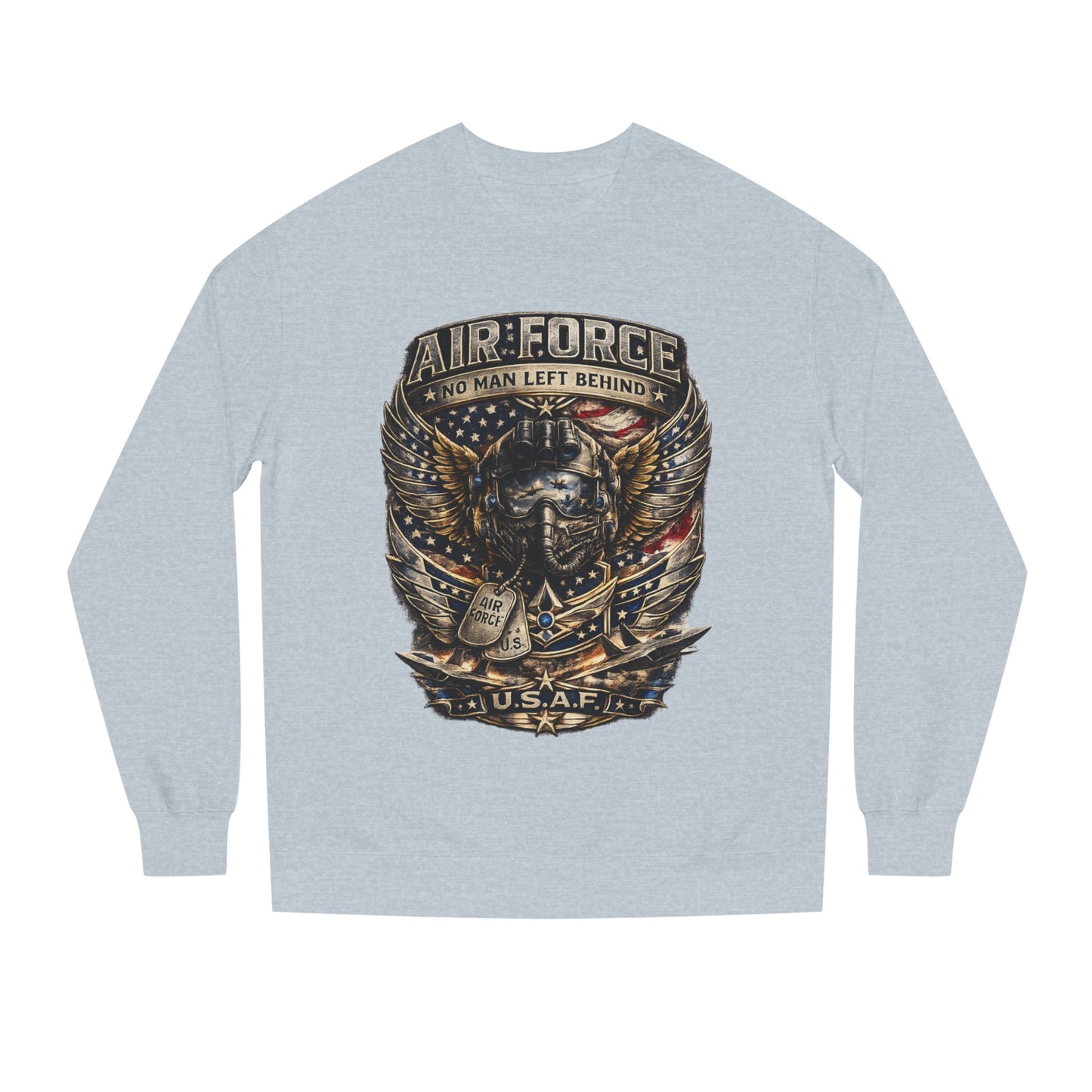 Air Force 'No Man Left Behind' Crewneck Sweatshirt