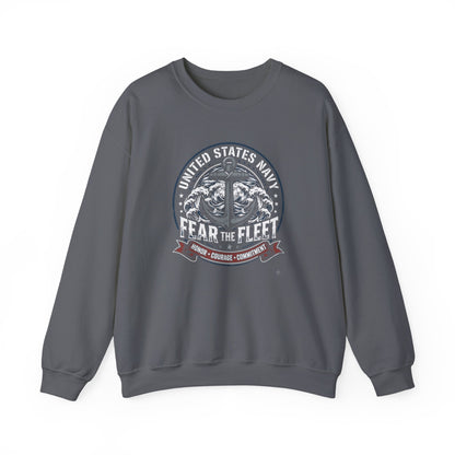 United States Navy Fear the Fleet Sweatshirt