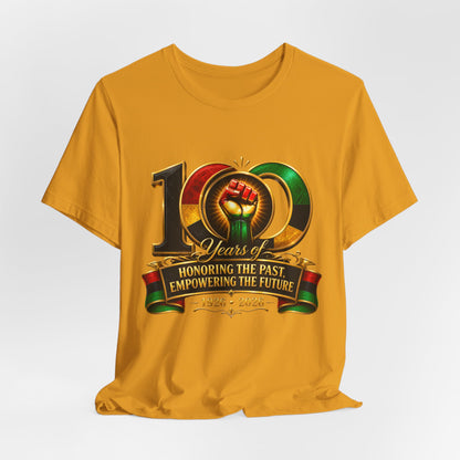 100 Years Anniversary Tee — "Honoring the Past, Empowering the Future" Centennial T-Shirt (1926–2026)