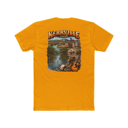 Kerrville Texas Scenic T-Shirt — Riverfront Guitar Vintage Travel Tee