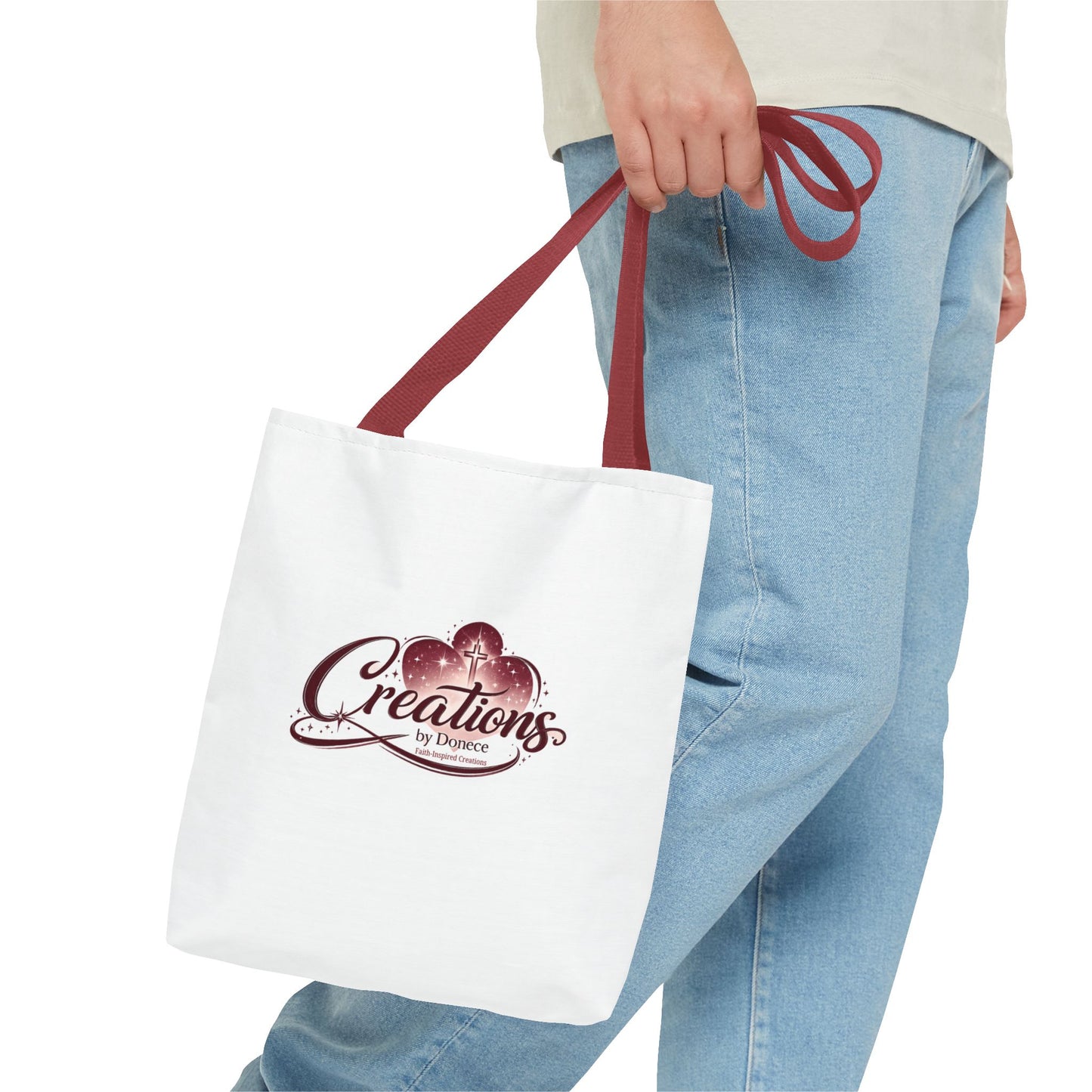 Creations Floral Logo Tote Bag – Branded Reusable Shopping & Gift Tote