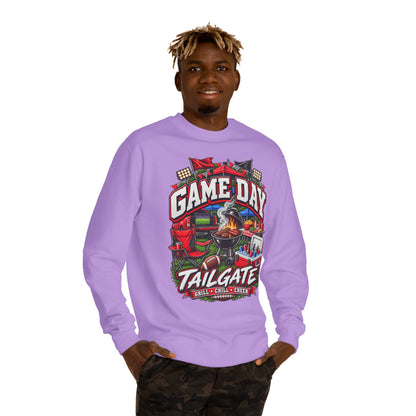 Game Day Tailgate Sweatshirt – Grill, Chill & Cheer Crewneck