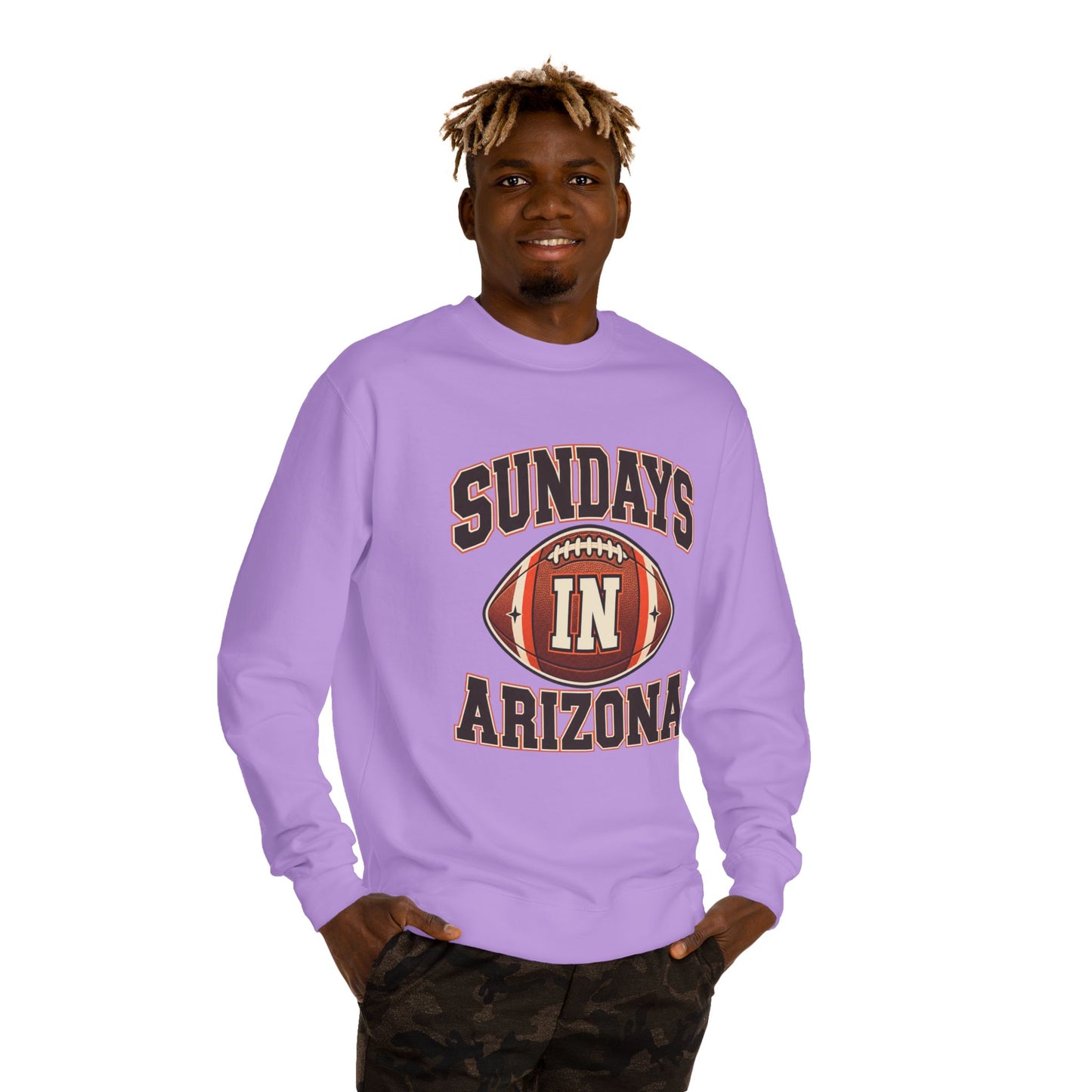 Sundays in Arizona Football Sweatshirt